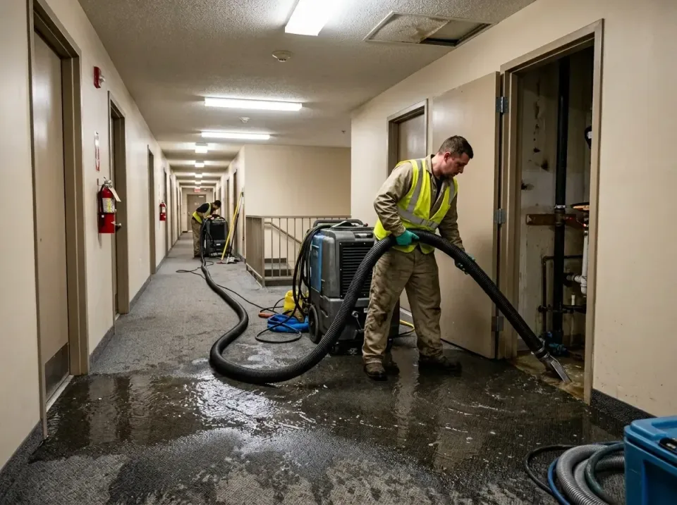multi-unit-apartment-hallway-f-005 — frequently asked questions, Emergency Burst Pipe Water Extraction & Removal in Newberg,…